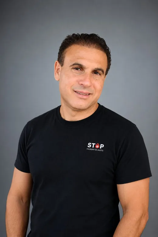 Saber, gérant et artisan serrurier de Stop-Cambriolages